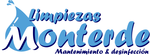 Logotipo de Limpiezas Monterde, especialistas en limpieza y mantenimiento en Zaragoza y Aragón